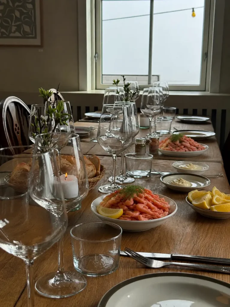 Rejegilde på Madbar ved Ebeltoft